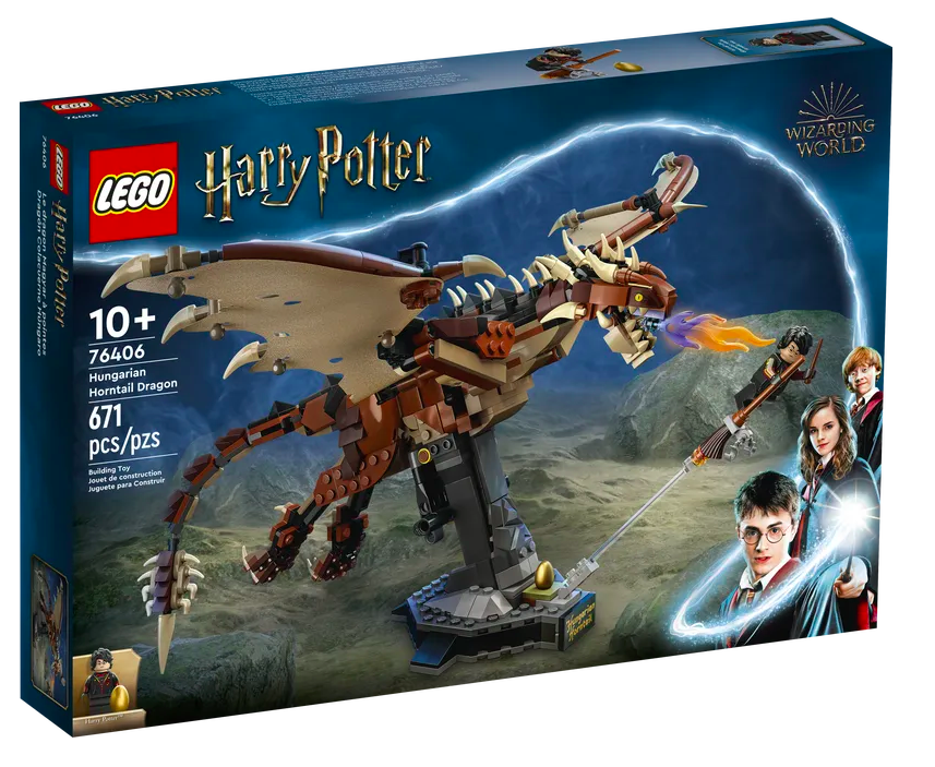 Harry Potter Ungersk taggsvansdrake lego