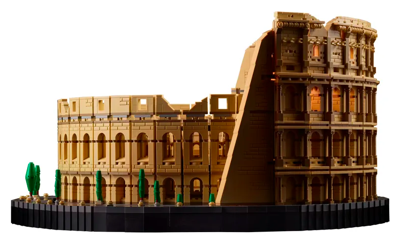 nackdelar med colosseum lego