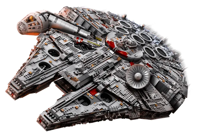 nackdelar millennium falcon lego